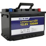 GEL / AGM替代太陽能電池12v 100ah LifePo4鋰離子電池