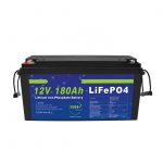LiFePO4 鋰電池 12V 180Ah 用於電動自行車太陽能存儲系統
