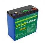 太陽能深循環24v 48v 24ah Lifepo4電池組UPS 12v 24ah電池
