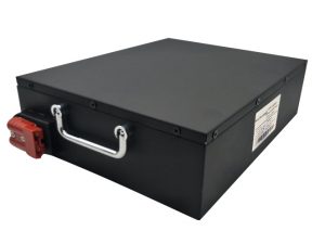 用於AGV機器人的帶RS4835通訊的輕量級24V50Ah鋰離子電池