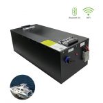靈活的定制LiFePO4 16S1P 48V 100Ah可充電電池Akku,用於船舶和遊艇電池組,帶藍牙