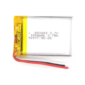 鋰電池 803040 3.7V 1000mAh 083040 含 pcm 和電線